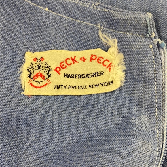 Vintage Peck & Peck Haberdasher Denim Dress - Picture 4 of 4